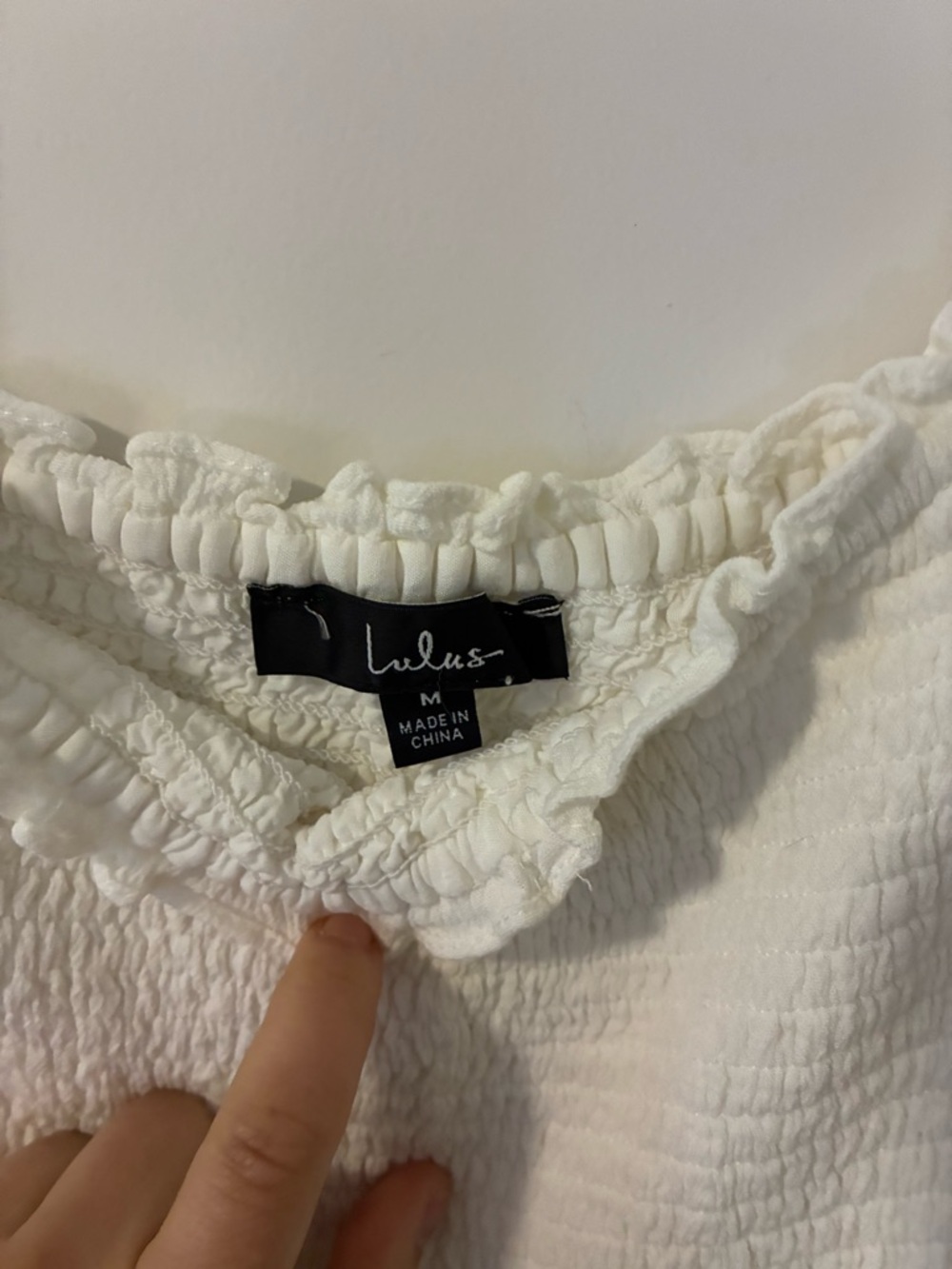 Lulu's off the shoulder Sundress - Picture 3 of 3
